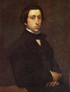 Edgar Degas Self-Portrait oil